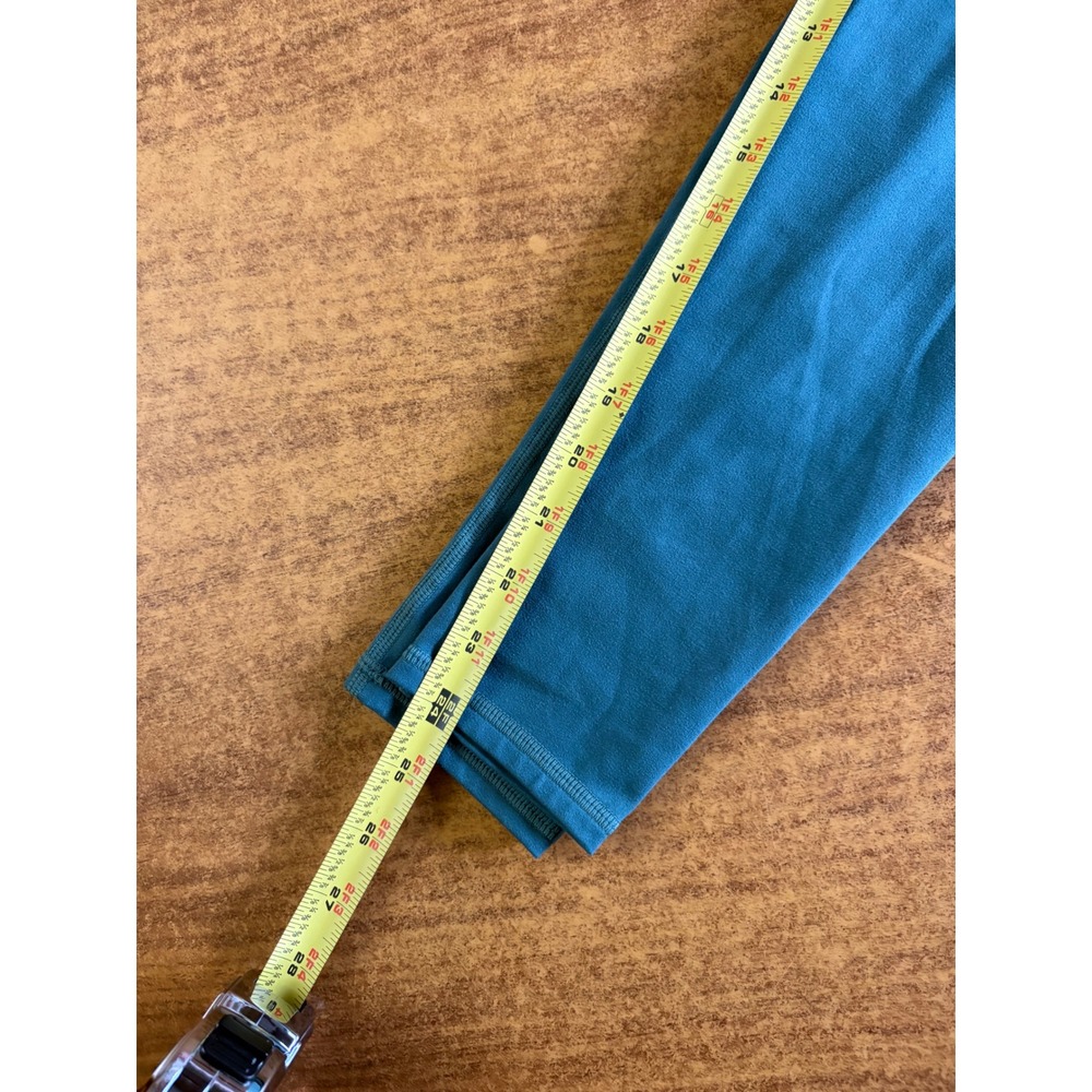 Barre3 Womens High Waisted Athletic Leggings‎ Teal Green Yoga Pants Size XS S - Picture 5 of 5